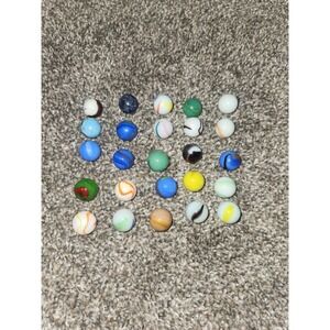 Vintage Marble Lot X 25 Mixed Manufacturers
